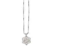 Collar Artlinea in Oro blanco CD708/DB-LB - CD708/DB-LB